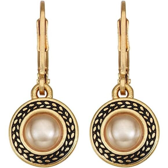 Swarovski Crystal Leverback Earrings | Stainless Steel Lightweight Hoops - Picture 2 of 6